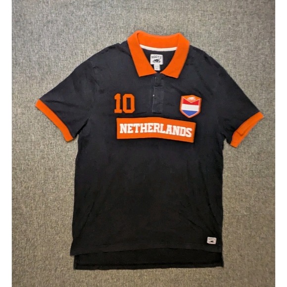 Roots Other - Roots Netherlands 2010 National Team Training Football Polo Shirt Mens XL